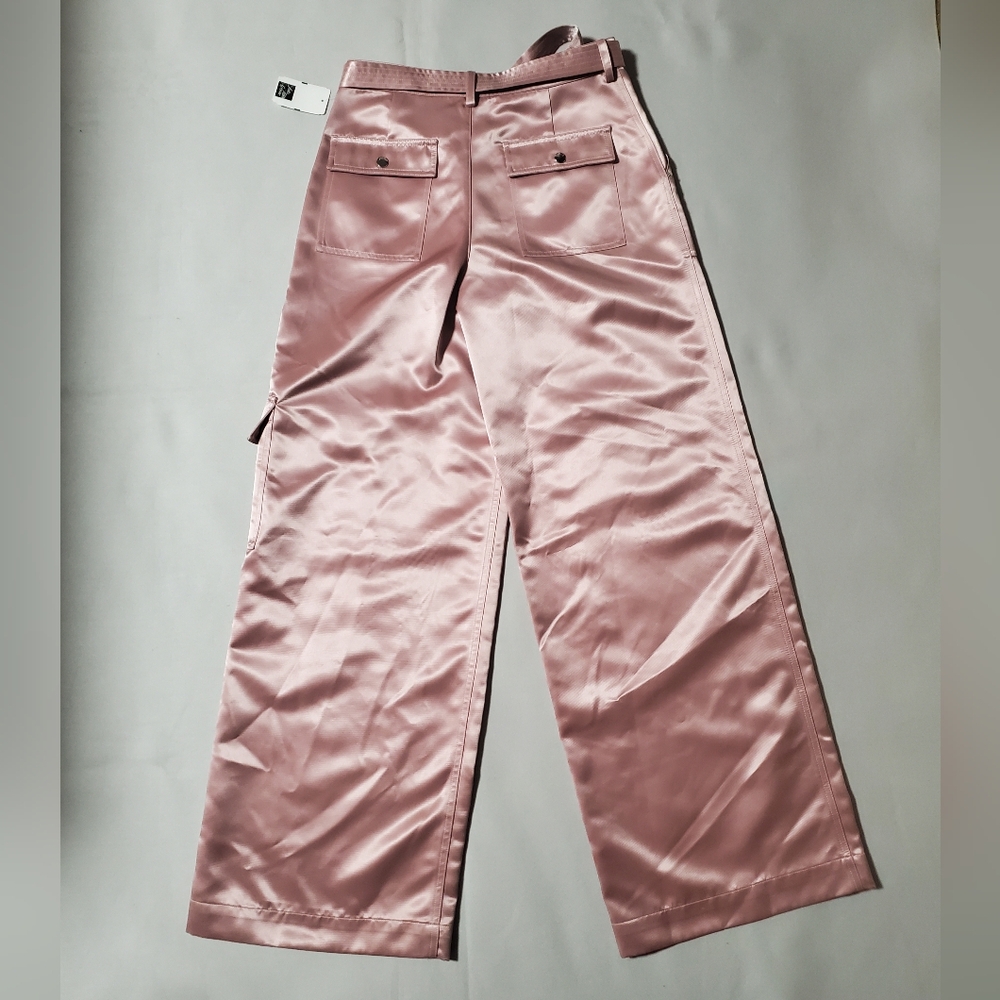 STAUD Pink Wide Leg Pants - Picture 13 of 16